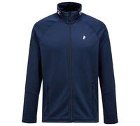 Peak Performance Rider Essentials Midlayer Zip Jacket Men Blue Shadow M