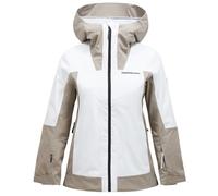 Peak Performance Rider Tech W - giacca da sci - donna White/Light Brown S