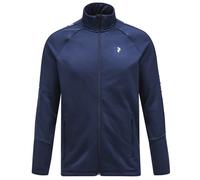 Peak Performance Rider Zip M - felpa in pile - uomo L Blue man