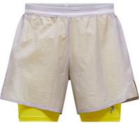 Peak Performance - Short leggero idrorepellente 2 in 1 per running e trail - M Discover 2-In-1 Shorts Misty Lavender per Uomo in Pelle - Taglia L - Viola