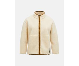 Peak Performance Solid Pile Jacket Women Sand Fog M