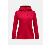 Peak Performance Trail Polartec® Power Grid™ Zip Hood Women Tech Burgundy M