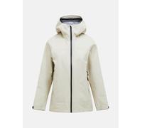 Peak Performance Treeline Gore-tex 3l Shell Jacket Women Sand Fog M