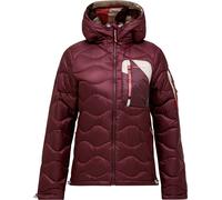 Peak Performance - Veste à capuche ultralégère et compressible - W Aop Helium Utility Down Porto 331 Snowbank - Taglia L - Bordeaux