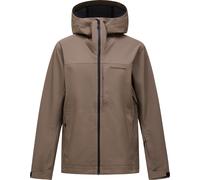 Peak Performance - Veste de ski 3 couches imperméable et coupe-vent - M Maroon 3L Jacket Terrain Tan - Taglia L - Marrone