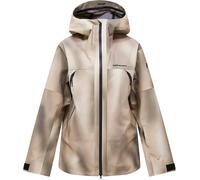 Peak Performance - Veste technique de freeride - W Edge 3L Aop Jacket 336 Beam Fade - Taglia XS - Beige