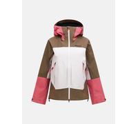 Peak Performance Vislight Gore-tex C-knit® 3l Shell Jacket Women Terrain Tan L