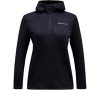 PEAK PERFORMANCE W Trail Polartec Zip Hood - Donna - Nero - Taglia S- modello 2025