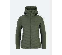 Peak Performance Women Frost Down Hybrid Hood Pine Needle S