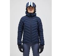 Peak Performance Women Frost Ski Down Jacket Blue Shadow Xl