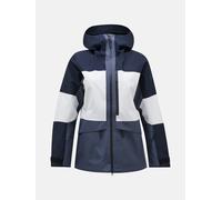 Peak Performance Women Gravity Gore-tex 3l Shell Jacket Salute Blue Xl