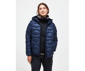 Peak Performance Women Helium Down Hood Jacket Blue Shadow S
