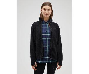 Peak Performance Women Pile Zip Jacket Black Xl