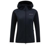 Peak Performance Midlayer Zip Hood Women Black L