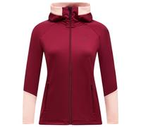 Peak Performance - Women's Rider Essentials Zip Hood - Giacca in pile L rosso