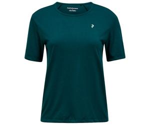 Peak Performance - Women's Wool Blend S/S Tee - Maglia funzionale XS blu