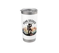 Peak Seeker Adventure Escursionismo Outdoor Mountain Explorer Bicchiere termico in acciaio inox doppia parete