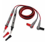 Peak Tech 1 Coppia Puntali multimetro Flessibile 120 cm, sicurezza - tes Moderno