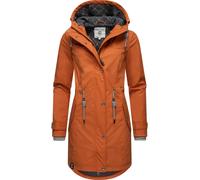 Peak Time Cappotto funzionale grigio / arancione / nero, Taglia 5XL