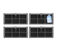 PeakLife 4 Pezzi Filtro HEPA per Dreame L10s Ultra Gen 2, X40 Ultra Complete, L40 Ultra, Accessori per Robot Aspirapolvere X40 Master, X30 Ultra, L10s Pro Ultra, L40 Ultra AE