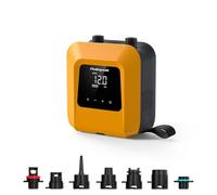 Peakspeak Pompa elettrica per SUP ricaricabile 20PSI, a doppio stadio, gonfiaggio e sgonfiaggio, adatta per stand up paddle, barche, kayak e tende