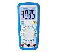 PeakTech 1035 - Multimetro digitale CAT III con spia luminosa, Tester batteria,