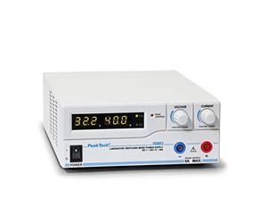 PeakTech 1580 - Alimentatore da laboratorio DC 1-32V/0-30A con USB, Generatore DC, Display a LED, 3