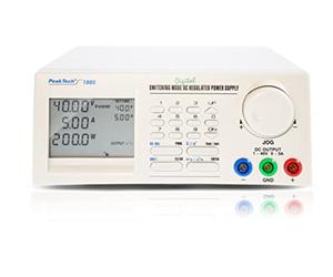 PeakTech 1885 Progr. Alimentatore switching DC con RS-232 C + RS-485, 1-40 V/0-5 A DC