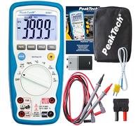 PEAKTECH 3355 - Multimetro, digitale, 4000 conteggi, IP67
