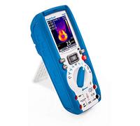 PeakTech 3450 - Multimetro digitale True RMS con videocamera di calore, Bluetooth e TFT, multimetro professionale, arancione automatico, datalogger, tester di continuità, misuratore - Cat III 1000V