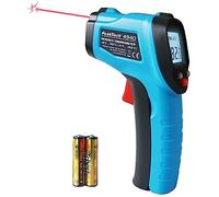 PeakTech 4940 Termometro a infrarossi con laser, -50°C … 600°C, rapporto punteggio 12:1, per una rapida misurazione della temperatura superficiale 0,5s, emissività 0,95 fisso
