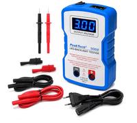 PeakTech 5002 - Tester LED 0-300 V DC, lampade LED e componente, tester con soft-start, tester di illuminazione TV Backlight inclusi accessori, strumento di prova, riparazione della luce, tensione di