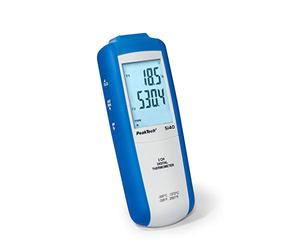 PeakTech 5135, Termometro digitale con sonda, -200...+1372°C, 1 canale, termometro portatile, termometro da laboratorio con termocoppia