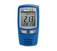 PeakTech 5180 - Aggiornatore di temperatura e umidità dell'aria, -40.+70°C, 0-100% RH
