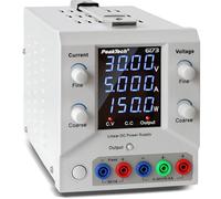 PeakTech 6173 - Alimentatore da laboratorio 0-30 V / 0-5 A DC SELV lineare con trasformatore di isolamento, alimentatore da laboratorio con USB e software