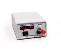 PeakTech 6220 Mini alimentatore di commutazione DC regolabile, 1,5 V - 15 V/2 A, alimentatore di rete da laboratorio con display LED, P 6220, grigio chiaro