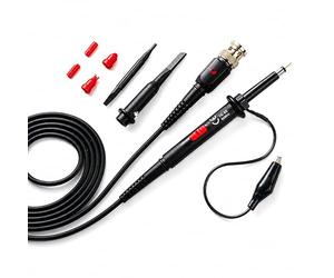 PeakTech BNC sonda oscilloscopio 60 MHz con accessori, 1: 1 - 10: 1, 1 pezzi, P TK 60