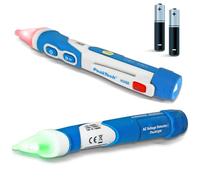 PeakTech P 1032 Tester di tensione CA senza contatto con lampada LED e vibrazione campo operativo 12-1000 V rilevatore e cercatore di linea tester di fase