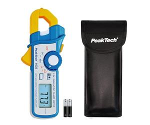 PeakTech P 1635, Pinza amperometrica digitale, Pinza amperometrica precisa per la corrente di dispersione e la corrente di perdita, Amperometro a pinza affidabile con risoluzione di 1 mA
