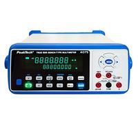 PeakTech P 4075 Multimetro digitale da tavolo 4 5,6 cifre con USB LAN Bluetooth RS-232 e scheda SD