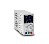 Peaktech P 6226 - Alimentatore da Laboratorio Dc 0-30V/0-10A, Display LED Blu a 4 Cifre Regolabile, Alimentatore a Commutazione Stabilizzata, Protezione da Sovraccarico e Cortocircuito