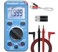 PeakTech P1071 - Multimetro digitale 10A AC/DC con funzione Auto-Range - Multime