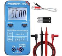 PeakTech P1072 - Multimetro digitale True RMS SMART con funzione Auto-Range - Mu