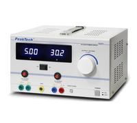 PeakTech P6120 - Alimentatore da laboratorio stabilizzato 0-30V / 0-5A AC/DC - Alimentatore da laboratorio professionale con display a LED - Alimentatore da laboratorio regolabile - Made in Germany