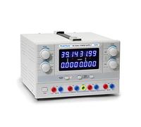 PeakTech P6210 - Doppio alimentatore da laboratorio 0-30V / 0-5A DC - Alimentatore professionale da laboratorio con display a LED - Alimentatore da laboratorio regolabile con tre uscite