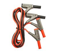 PeakTech P7025 - Cavo di collegamento isolato da 4 mm 16A - Puntali di prova con accoppiamento per collegare puntali da multimetro da 4 mm - Cavo da laboratorio a doppio isolamento - CAT III 1000 V