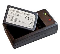 PeakTech polimero di litio batteria (Li-Po)/batteria 1200 mAh 7.4 V (8.88wh) nel Set con adattatore di ricarica adatto per grafica multimetro 3440, 1 pezzi, P 3440 BC