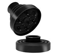 PEAKTREND Diffusore pieghevole in silicone per asciugacapelli, universale, leggero, pieghevole, da viaggio, adatto per ugelli di diametro da 4 a 5 cm