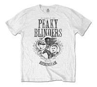 Peaky Blinders - T-Shirt # L Unisex White # Horse & Cart