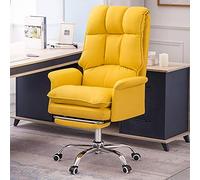 Pealihuy Sedia da ufficio con schienale alto, sedia girevole in similpelle per computer, altezza regolabile per ufficio, casa, soggiorno, capacità di 440 libbre